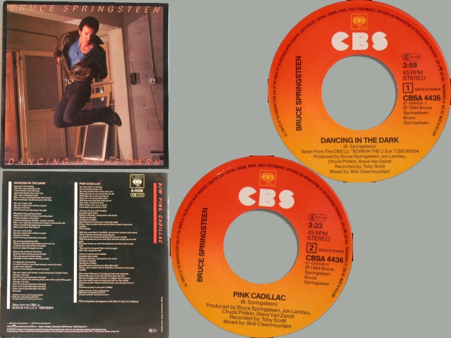 Bruce Springsteen - DANCING IN THE DARK / PINK CADILLAC